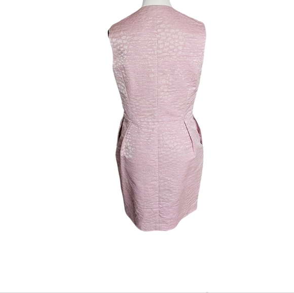 Ports international blush pink midi dress modest and classy fully lined size 8 - Picture 6 of 11
